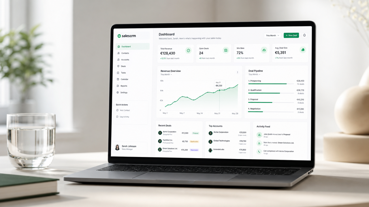 InsightBridge dashboard preview